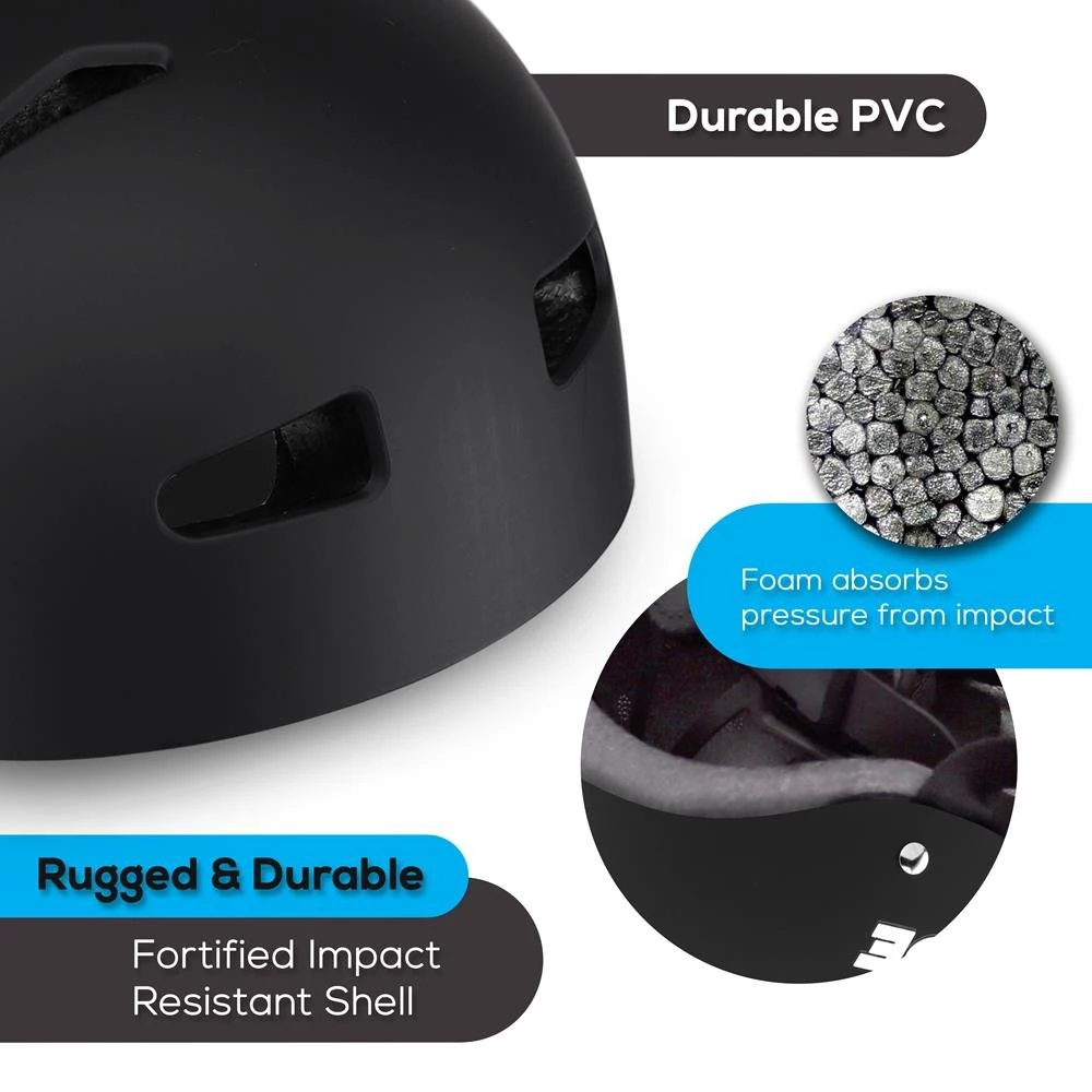 Hurtle Sports & Outdoors Sports Safety Helmet HURTSHLBK 3 Hurtle Sports & Outdoors Sports Safety Helmet HURTSHLBK