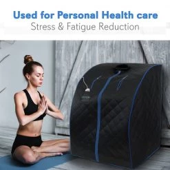 SereneLife Portable Personal Steam Sauna SLISAU20BK Health & Beauty