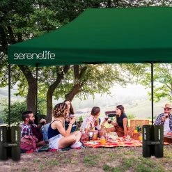 Serenelife Sports & Outdoors Tent Commercial Instant Shelter 46 Serenelife Sports & Outdoors Tent Commercial Instant Shelter