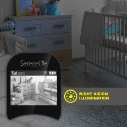 SereneLife Baby Video Monitor System SLBCAM11 10 SereneLife Baby Video Monitor System SLBCAM11