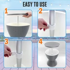 Serenelife Cool Bar Outdoor Patio Furniture