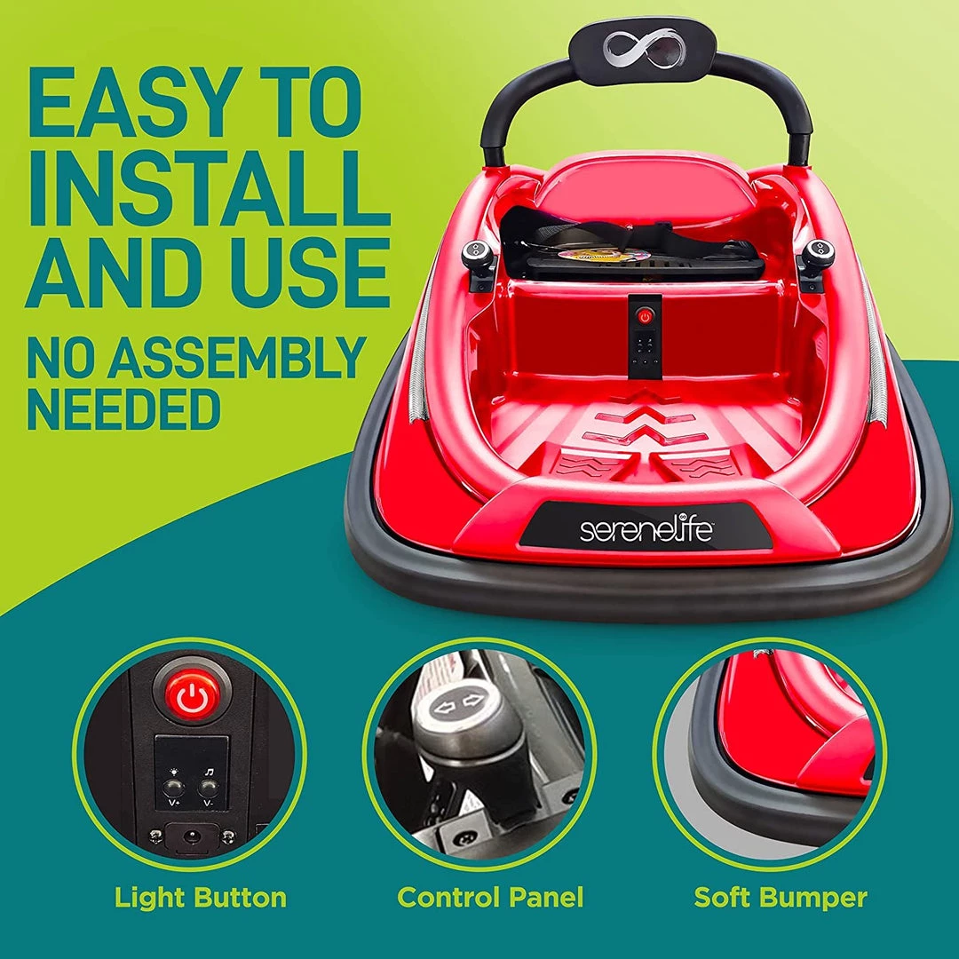 Serenelife 360° Spinning Kids Bumper Car Toys & Drones 4 Serenelife 360° Spinning Kids Bumper Car Toys & Drones