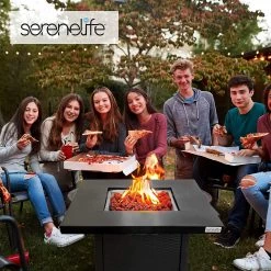 SereneLife Outdoor Pit SLFPS3 Lawn & Garden