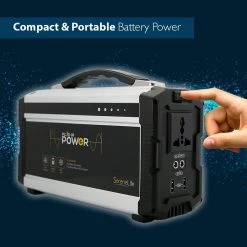 SereneLife Rechargeable Battery Portable Power Generator SLSPGN30