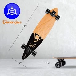 Serenelife Canadian Maple Deck Skateboard