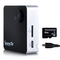 SereneLife Clip-on Wearable Camera SLBCM18BK Electronics & Gadgets