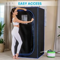 SereneLife Portable Steam Sauna SLISAU35BK Health & Beauty