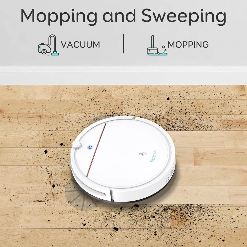 Serenelife Home & Lighting Smart Robot Vacuum Cleaner PUCRCX10 1 Serenelife Home & Lighting Smart Robot Vacuum Cleaner PUCRCX10