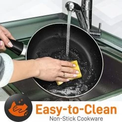 Serenelife Home & Lighting Home Kitchen Cookware 6-Piece Set