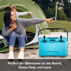 Serenelife Sports & Outdoors Portable Cooler Box SLCB25BL