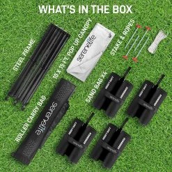 SereneLife Pop Up Canopy Tent Sports & Outdoors