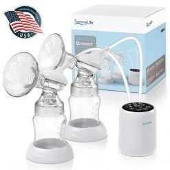 SereneLife Baby Products Double Electric Breast Pump SIBPX3