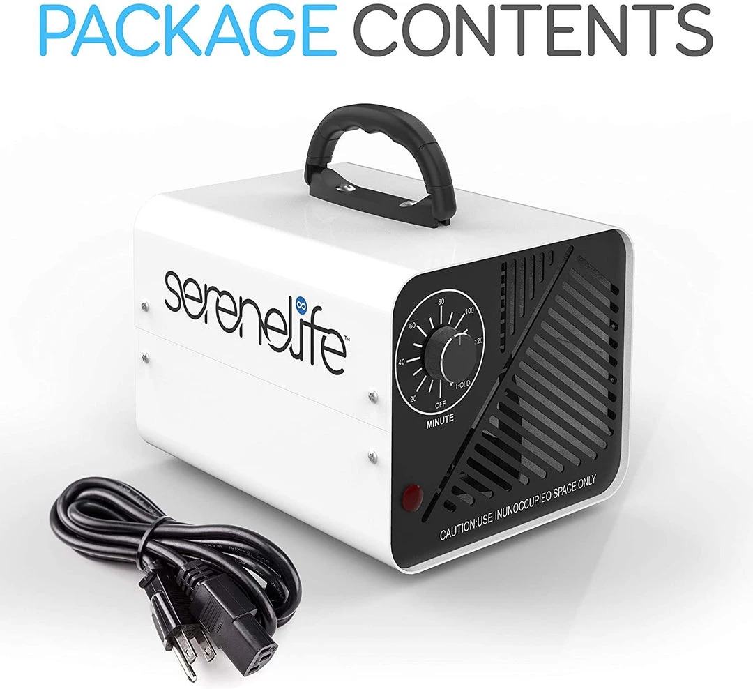 Serenelife Compact Ozone Generator SLOZOGEN100 8 Serenelife Compact Ozone Generator SLOZOGEN100