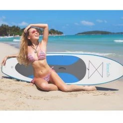 SereneLife Sports & Outdoors Thunder Wave SUP Inflatable Paddle Board