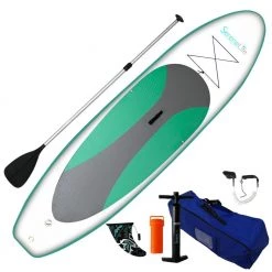 SereneLife Sports & Outdoors Thunder Wave SUP Inflatable Paddle Board