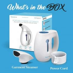 SereneLife Portable Handheld Fabric Steamer PSTMH17 Home & Lighting