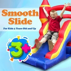 Serenelife Inflatable Jumping Castle SLIB960 Sports & Outdoors
