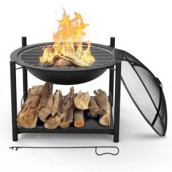 Serenelife Outdoor Fire Pit SLCARFP54