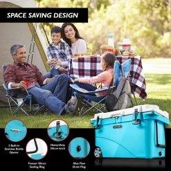 Serenelife Portable Cooler Box SLCB45BL