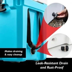 Serenelife Sports & Outdoors Portable Cooler Box SLCB50BL