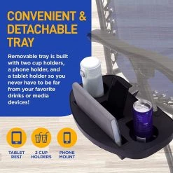 Serenelife Camping & Outdoor Adjustable Zero Gravity Chair Set