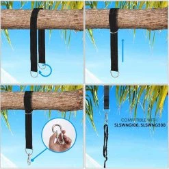 SereneLife Universal Hanging Swing Tree Mount Kit SLSWNG10 Sports & Outdoors