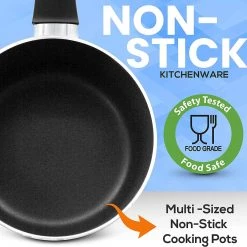 Serenelife Home & Lighting Home Kitchen Cookware 6-Piece Set