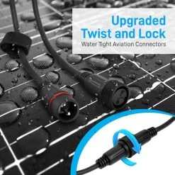 SereneLife Camping & Outdoor Portable Mono Solar Panel Starter Kit SLSPNL10 14 SereneLife Camping & Outdoor Portable Mono Solar Panel Starter Kit SLSPNL10