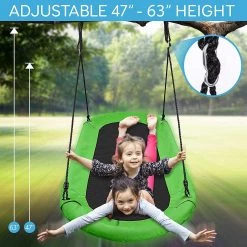 Serenelife Oval Swings Sports & Outdoors