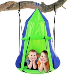 SereneLife Sports & Outdoors Trees Hanging Circle Saucer Swing SLSWNG350