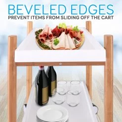 Serenelife Home & Lighting Serving Cart SLSRVCRT400