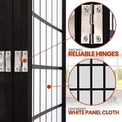 Serenelife 4-Panel Room Divider SLRDD4 Home & Lighting