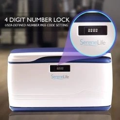 SereneLife Security Locking Storage Container Bin SLSBIN10