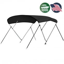 SereneLife Sports & Outdoors 4 Bow Bimini Top Boat Cover