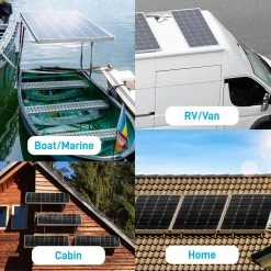 SereneLife Camping & Outdoor Portable Mono Solar Panel Starter Kit SLSPNL10 17 SereneLife Camping & Outdoor Portable Mono Solar Panel Starter Kit SLSPNL10