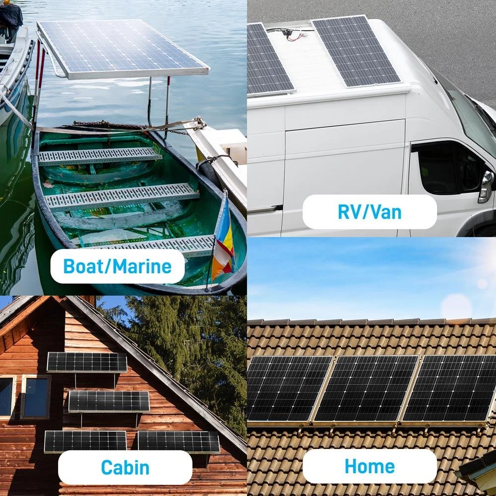 SereneLife Camping & Outdoor Portable Mono Solar Panel Starter Kit SLSPNL10 9 SereneLife Camping & Outdoor Portable Mono Solar Panel Starter Kit SLSPNL10