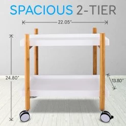 Serenelife Home & Lighting Serving Cart SLSRVCRT400