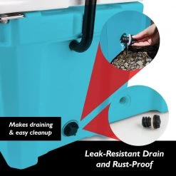 Serenelife Sports & Outdoors Portable Cooler Box SLCB25BL