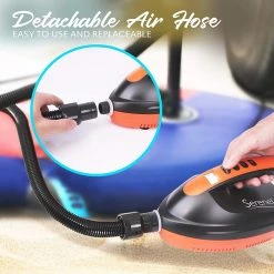 SereneLife SLPUMP25 Premium Compact Digital Air Pump Compressor