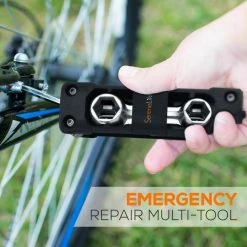 SereneLife Bicycle & Flat Tire Repair Tool Kit SLBIKIT12