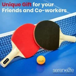 Serenelife Sports & Outdoors Ping Pong Paddle Set SLPPRAC