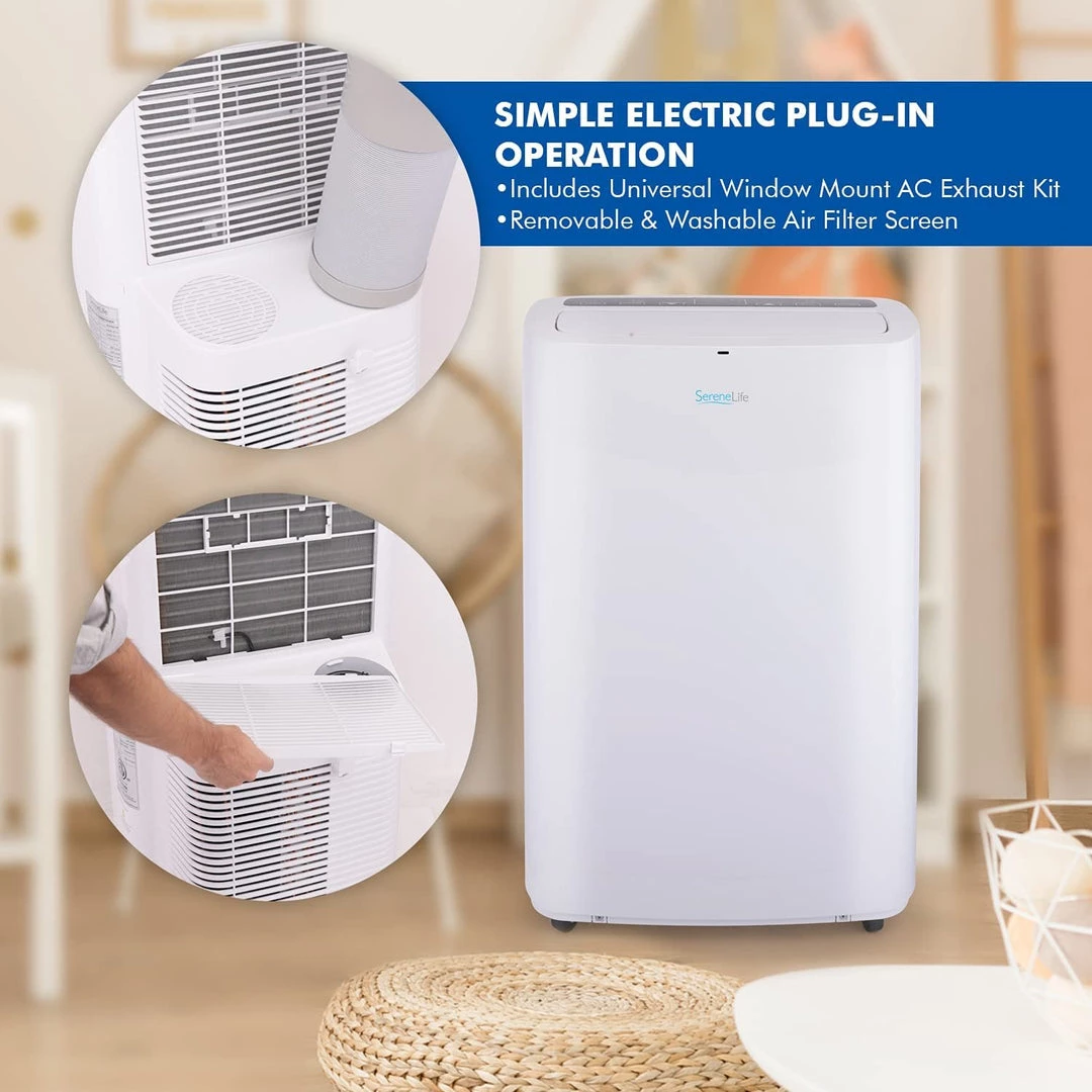 Serenelife Home & Lighting Portable Air Conditioner SLPAC14 6 Serenelife Home & Lighting Portable Air Conditioner SLPAC14