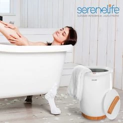 Serenelife Bucket-Style Towel Warmer SLTLW100