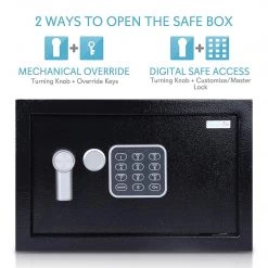 SereneLife Safebox SLSFE14 Home & Lighting