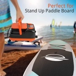 SereneLife SLPUMP50 Premium Compact Digital Air Pump Compressor Sports & Outdoors