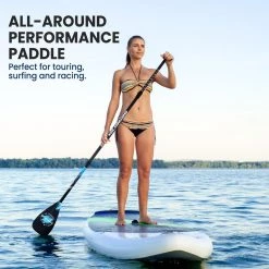 Serenelife Adjustable 3-piece Mix Carbonfiber Paddle SLPADDLE10 11 Serenelife Adjustable 3-piece Mix Carbonfiber Paddle SLPADDLE10