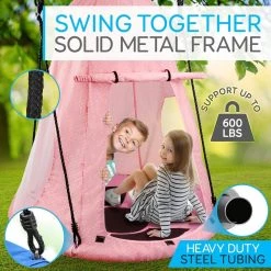 Serenelife Kids Fun Tent Rope Swing Kit SLSWNG350PK Sports & Outdoors