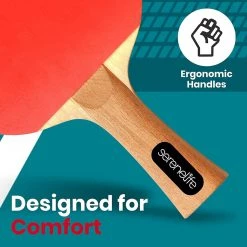 Serenelife Sports & Outdoors Ping Pong Paddle Set SLPPRAC