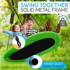 Serenelife Oval Swings Sports & Outdoors
