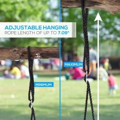 SereneLife Hanging Netted Seat Swing SLSWNG125 12 SereneLife Hanging Netted Seat Swing SLSWNG125